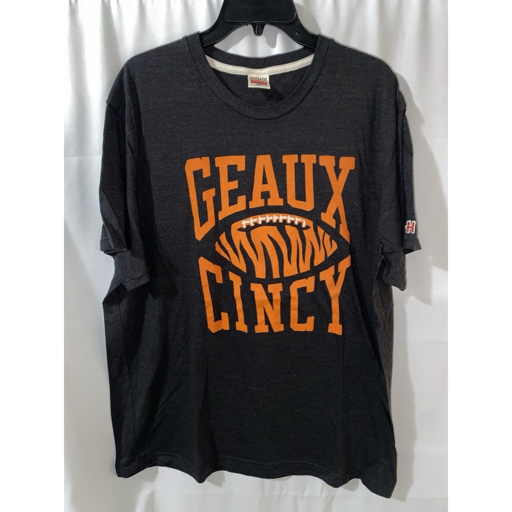 Homage Cincinnati‎ Bengals Geaux Cincy T Shirt XXL